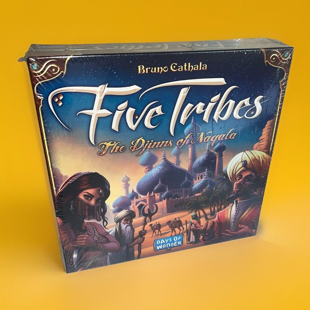 Days of Wonder Bruno Cathala Five Tribes The Djinns of Naqala Board Game Sealed